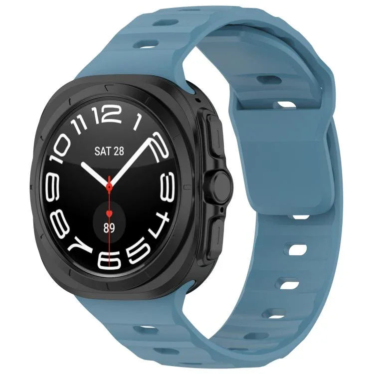 Kalebol Silikon-Uhrenarmband mit quadratischer Schnalle, für Samsung Galaxy Watch Ultra 47 mm / Ultra 2025