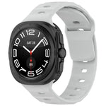 Kalebol Silikon-Uhrenarmband mit quadratischer Schnalle, für Samsung Galaxy Watch Ultra 47 mm / Ultra 2025