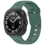 Kalebol Silikon-Uhrenarmband mit quadratischer Schnalle, für Samsung Galaxy Watch Ultra 47 mm / Ultra 2025
