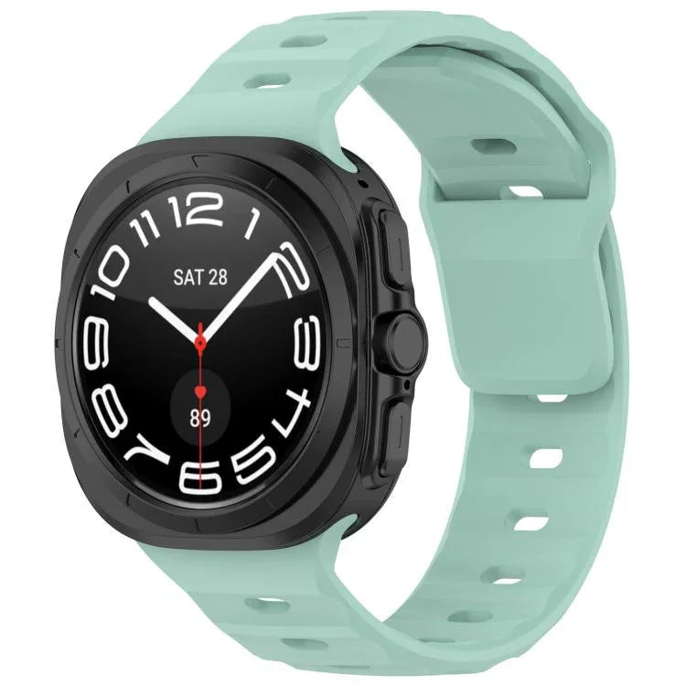 Kalebol Silikon-Uhrenarmband mit quadratischer Schnalle, für Samsung Galaxy Watch Ultra 47 mm / Ultra 2025