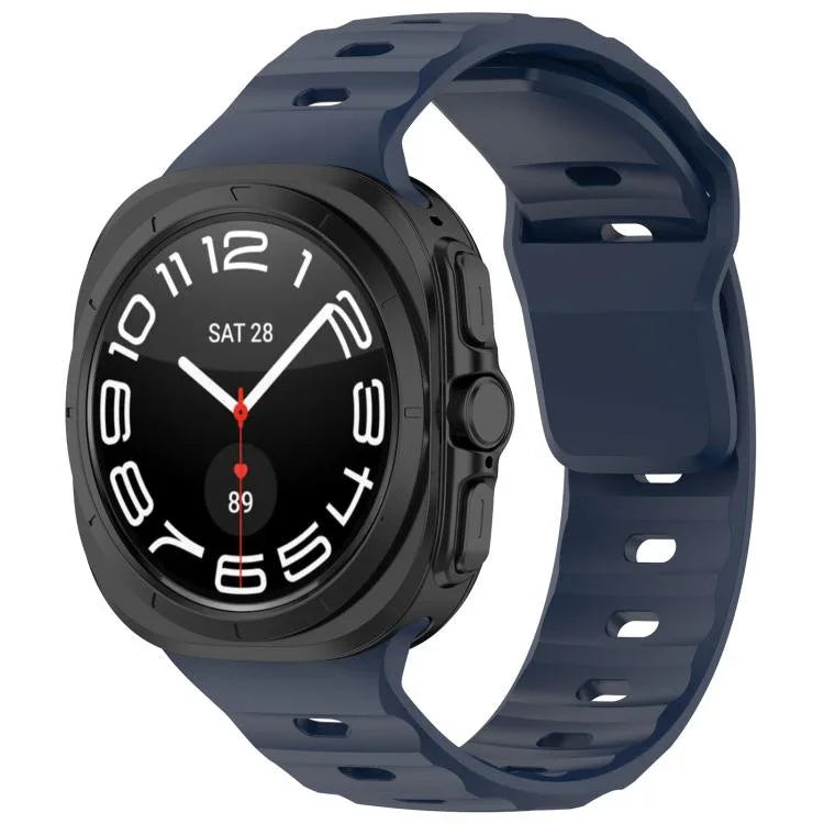 Kalebol Silikon-Uhrenarmband mit quadratischer Schnalle, für Samsung Galaxy Watch Ultra 47 mm / Ultra 2025