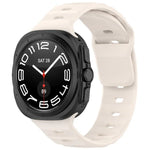 Kalebol Silikon-Uhrenarmband mit quadratischer Schnalle, für Samsung Galaxy Watch Ultra 47 mm / Ultra 2025