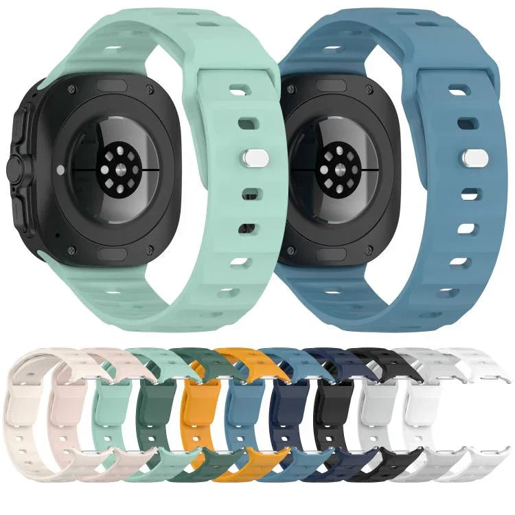 Kalebol Silikon-Uhrenarmband mit quadratischer Schnalle, für Samsung Galaxy Watch Ultra 47 mm / Ultra 2025
