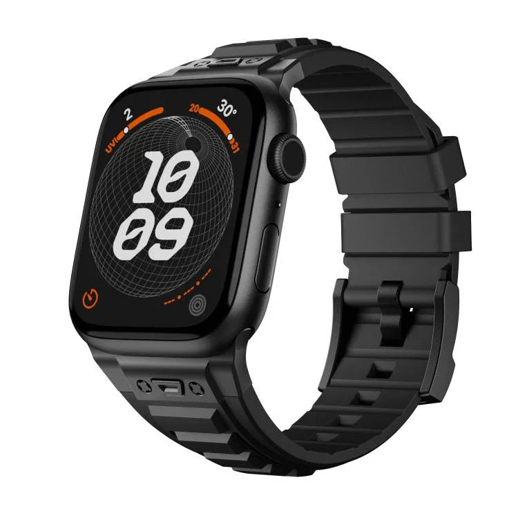 Kalebol Hochelastisches Silikon-Armband für Apple Watch (46 mm / 49 mm / 45 mm / 44 mm)