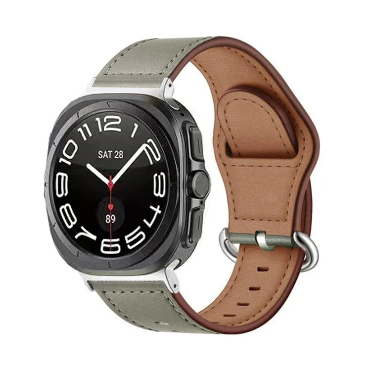 Kalebol Genuine Leather Watch Band, For Samsung Galaxy Watch Ultra 47mm / Ultra 2025