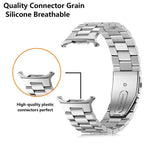 Kalebol Dreifach-Edelstahl-Uhrenarmband, für Samsung Galaxy Watch Ultra 47 mm / Ultra 2025