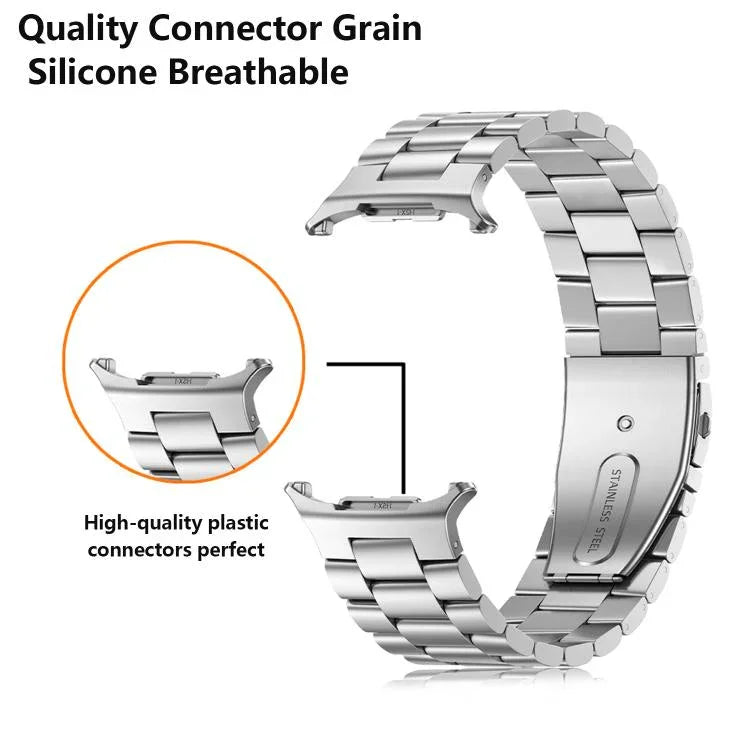 Kalebol Dreifach-Edelstahl-Uhrenarmband, für Samsung Galaxy Watch Ultra 47 mm / Ultra 2025