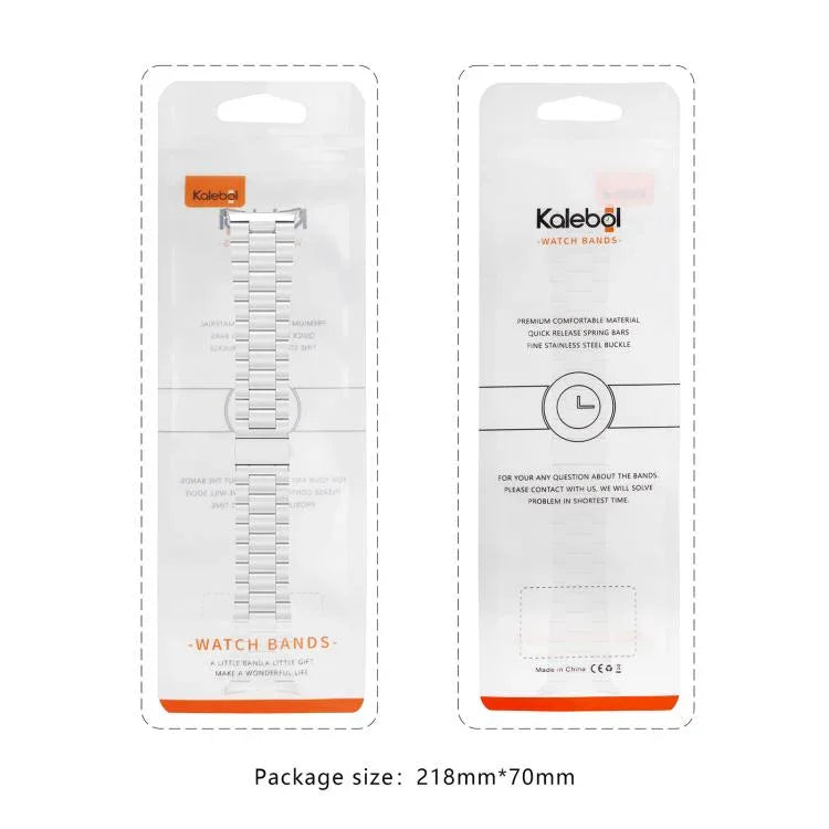 Kalebol Dreifach-Edelstahl-Uhrenarmband, für Samsung Galaxy Watch Ultra 47 mm / Ultra 2025