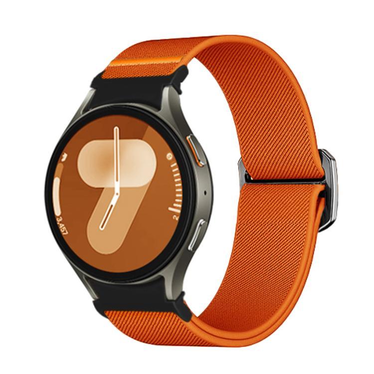 Kalebol Armband aus elastischem Nylon mit Knopfverschluss, für Samsung Galaxy Watch 5 Pro / 6 / 7