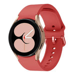 Kalebol Metal Pin Buckle Silicone Watch Band, For Samsung Galaxy Watch 7 / 6 / 5 / 4