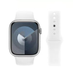 Kalebol Silikon-Uhrenarmband mit umgekehrter Schnalle, für Apple Watch 46 mm / 49 mm / 45 mm / 44 mm, für Apple Watch 42 mm / 41 mm / 40 mm / 38 mm