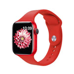 Kalebol Silikon-Uhrenarmband mit umgekehrter Schnalle, für Apple Watch 46 mm / 49 mm / 45 mm / 44 mm, für Apple Watch 42 mm / 41 mm / 40 mm / 38 mm