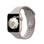 Kalebol Silikon-Uhrenarmband mit umgekehrter Schnalle, für Apple Watch 46 mm / 49 mm / 45 mm / 44 mm, für Apple Watch 42 mm / 41 mm / 40 mm / 38 mm