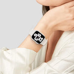 Kalebol Silikon-Uhrenarmband mit umgekehrter Schnalle, für Apple Watch 46 mm / 49 mm / 45 mm / 44 mm, für Apple Watch 42 mm / 41 mm / 40 mm / 38 mm
