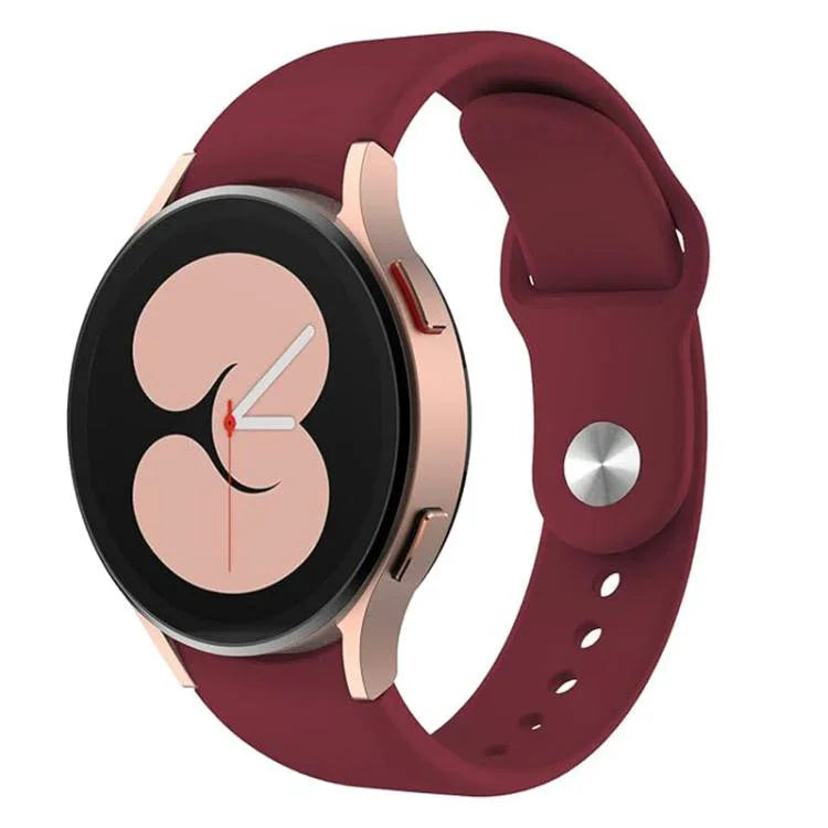 Kalebol Silikon-Uhrenarmband mit umgekehrtem Verschluss, für Samsung Galaxy Watch 7 / 6 / 5 / 4