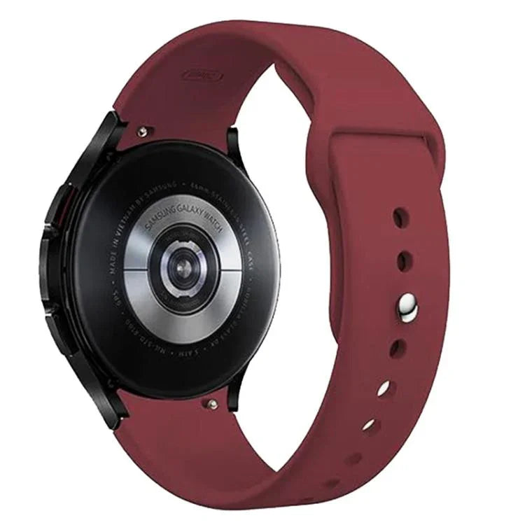 Kalebol Reverse Buckle Silicone Watch Band, For Samsung Galaxy Watch 7 / 6 / 5 / 4