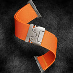 Kalebol Armband aus elastischem Nylon mit Fallschirmschnalle, passend für Apple Watch 46 mm / 49 mm / 45 mm / 44 mm und 42 mm / 41 mm / 40 mm / 38 mm