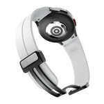 Kalebol Silikonarmband mit konkavem Faltverschluss und Magnetverschluss, für Samsung Galaxy Watch7 / 6 / 5