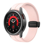 Kalebol Silikonarmband mit konkavem Faltverschluss und Magnetverschluss, für Samsung Galaxy Watch7 / 6 / 5