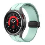 Kalebol Silikonarmband mit konkavem Faltverschluss und Magnetverschluss, für Samsung Galaxy Watch7 / 6 / 5