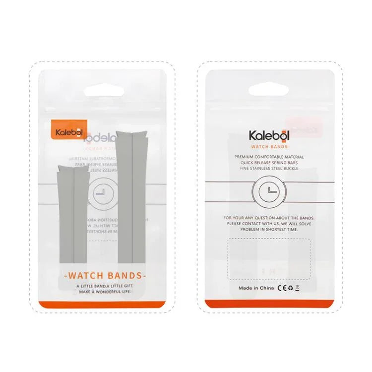 Kalebol Silikonarmband mit konkavem Faltverschluss und Magnetverschluss, für Samsung Galaxy Watch7 / 6 / 5