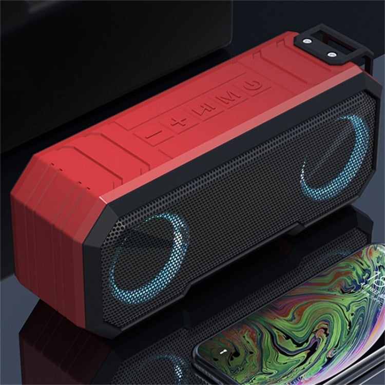 X8 Kabelloser Bluetooth-Lautsprecher IPX7 Wasserdicht Farblicht Subwoofer