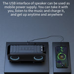 X8 Kabelloser Bluetooth-Lautsprecher IPX7 Wasserdicht Farblicht Subwoofer