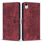 Handyhülle aus geprägtem Retro-Leder mit Mandala-Muster, für iPhone XR, für iPhone XS Max, für iPhone 7 Plus / 8 Plus