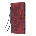 Handyhülle aus geprägtem Retro-Leder mit Mandala-Muster, für iPhone XR, für iPhone XS Max, für iPhone 7 Plus / 8 Plus