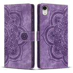 Handyhülle aus geprägtem Retro-Leder mit Mandala-Muster, für iPhone XR, für iPhone XS Max, für iPhone 7 Plus / 8 Plus