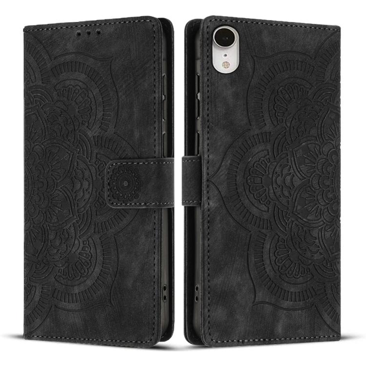 Handyhülle aus geprägtem Retro-Leder mit Mandala-Muster, für iPhone XR, für iPhone XS Max, für iPhone 7 Plus / 8 Plus