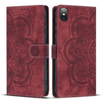 Handyhülle aus geprägtem Retro-Leder mit Mandala-Muster, für iPhone XR, für iPhone XS Max, für iPhone 7 Plus / 8 Plus