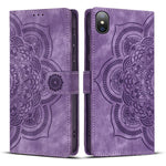 Handyhülle aus geprägtem Retro-Leder mit Mandala-Muster, für iPhone XR, für iPhone XS Max, für iPhone 7 Plus / 8 Plus