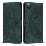 Handyhülle aus geprägtem Retro-Leder mit Mandala-Muster, für iPhone XR, für iPhone XS Max, für iPhone 7 Plus / 8 Plus