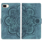 Handyhülle aus geprägtem Retro-Leder mit Mandala-Muster, für iPhone XR, für iPhone XS Max, für iPhone 7 Plus / 8 Plus