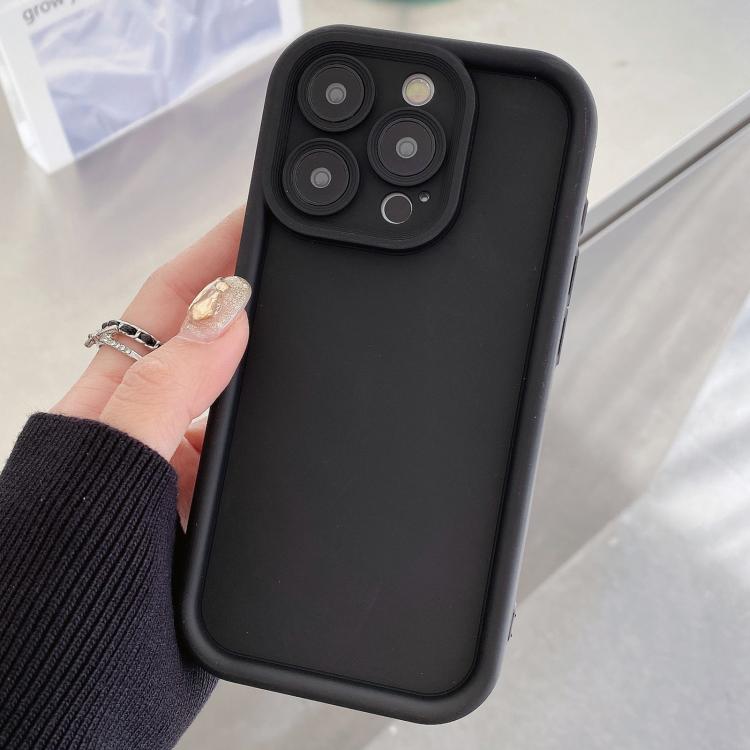 Stoßfester Rahmen, mattierte präzise Loch-TPU-Handyhülle, für iPhone 17e / 16e, für iPhone 17 Pro Max, für iPhone 17 Pro, für iPhone 17, für iPhone Air, für iPhone 16 Pro Max