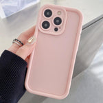 Stoßfester Rahmen, mattierte präzise Loch-TPU-Handyhülle, für iPhone 17e / 16e, für iPhone 17 Pro Max, für iPhone 17 Pro, für iPhone 17, für iPhone Air, für iPhone 16 Pro Max