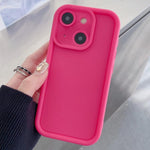 Stoßfeste Hülle mit mattiertem, präzisem Loch aus TPU, für iPhone 16 Pro, für iPhone 16 Plus, für iPhone 16, für iPhone 15 Pro Max, für iPhone 15 Pro, für iPhone 15 Plus