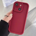 Stoßfeste Rahmen Mattierte Präzise Loch TPU-Handyhülle, Für iPhone 13 Pro Max, Für iPhone 13 Pro, Für iPhone 13, Für iPhone 12, Für iPhone 12 Pro Max, Für iPhone 12 Pro