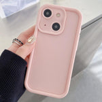 Stoßfeste Rahmen Mattierte Präzise Loch TPU-Handyhülle, Für iPhone 13 Pro Max, Für iPhone 13 Pro, Für iPhone 13, Für iPhone 12, Für iPhone 12 Pro Max, Für iPhone 12 Pro