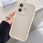 Stoßfeste Rahmen Mattierte Präzise Loch TPU-Handyhülle, Für iPhone 13 Pro Max, Für iPhone 13 Pro, Für iPhone 13, Für iPhone 12, Für iPhone 12 Pro Max, Für iPhone 12 Pro