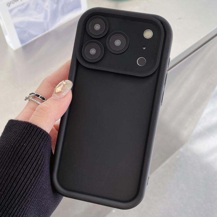 Stoßfester Rahmen, mattierte präzise Loch-TPU-Handyhülle, für iPhone 17e / 16e, für iPhone 17 Pro Max, für iPhone 17 Pro, für iPhone 17, für iPhone Air, für iPhone 16 Pro Max