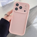Stoßfester Rahmen, mattierte präzise Loch-TPU-Handyhülle, für iPhone 17e / 16e, für iPhone 17 Pro Max, für iPhone 17 Pro, für iPhone 17, für iPhone Air, für iPhone 16 Pro Max