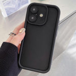 Stoßfester Rahmen, mattierte präzise Loch-TPU-Handyhülle, für iPhone 17e / 16e, für iPhone 17 Pro Max, für iPhone 17 Pro, für iPhone 17, für iPhone Air, für iPhone 16 Pro Max