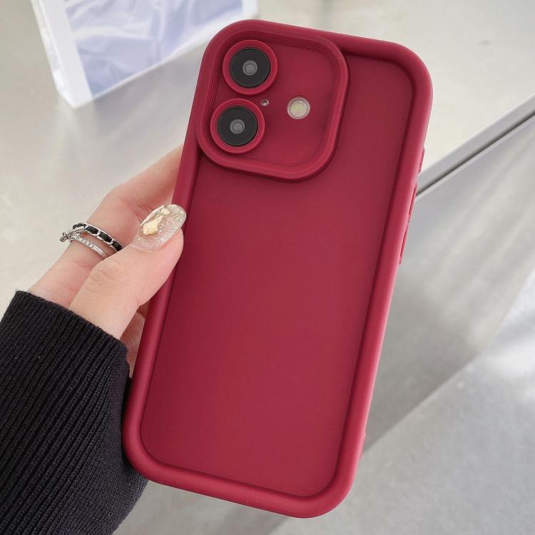 Stoßfester Rahmen, mattierte präzise Loch-TPU-Handyhülle, für iPhone 17e / 16e, für iPhone 17 Pro Max, für iPhone 17 Pro, für iPhone 17, für iPhone Air, für iPhone 16 Pro Max