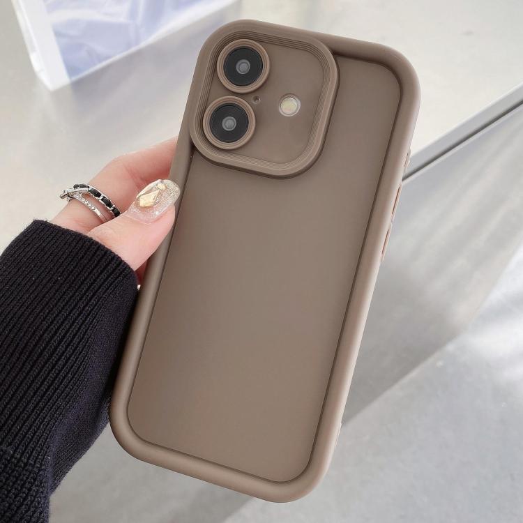 Stoßfester Rahmen, mattierte präzise Loch-TPU-Handyhülle, für iPhone 17e / 16e, für iPhone 17 Pro Max, für iPhone 17 Pro, für iPhone 17, für iPhone Air, für iPhone 16 Pro Max
