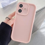 Stoßfester Rahmen, mattierte präzise Loch-TPU-Handyhülle, für iPhone 17e / 16e, für iPhone 17 Pro Max, für iPhone 17 Pro, für iPhone 17, für iPhone Air, für iPhone 16 Pro Max