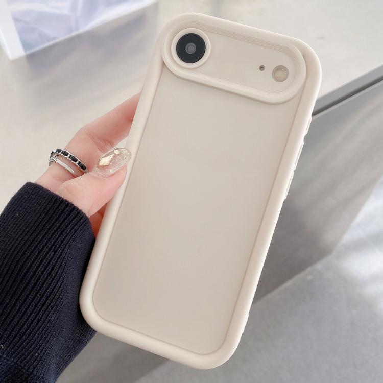 Stoßfester Rahmen, mattierte präzise Loch-TPU-Handyhülle, für iPhone 17e / 16e, für iPhone 17 Pro Max, für iPhone 17 Pro, für iPhone 17, für iPhone Air, für iPhone 16 Pro Max