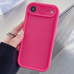 Stoßfester Rahmen, mattierte präzise Loch-TPU-Handyhülle, für iPhone 17e / 16e, für iPhone 17 Pro Max, für iPhone 17 Pro, für iPhone 17, für iPhone Air, für iPhone 16 Pro Max