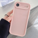 Stoßfester Rahmen, mattierte präzise Loch-TPU-Handyhülle, für iPhone 17e / 16e, für iPhone 17 Pro Max, für iPhone 17 Pro, für iPhone 17, für iPhone Air, für iPhone 16 Pro Max